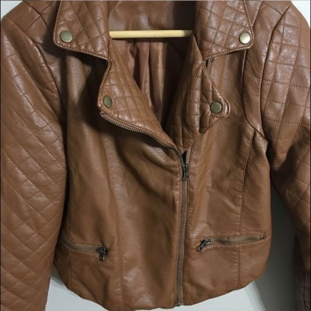 Quilted Leather Jacket