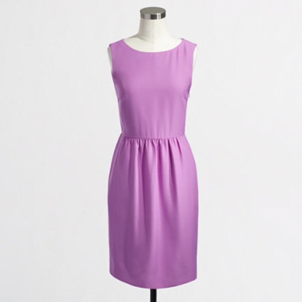 Sweet J. Crew Sleeveless Ruched Dress
