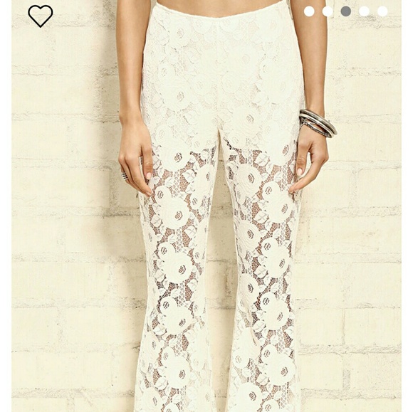 Forever 21 Pants - Lace flared pants