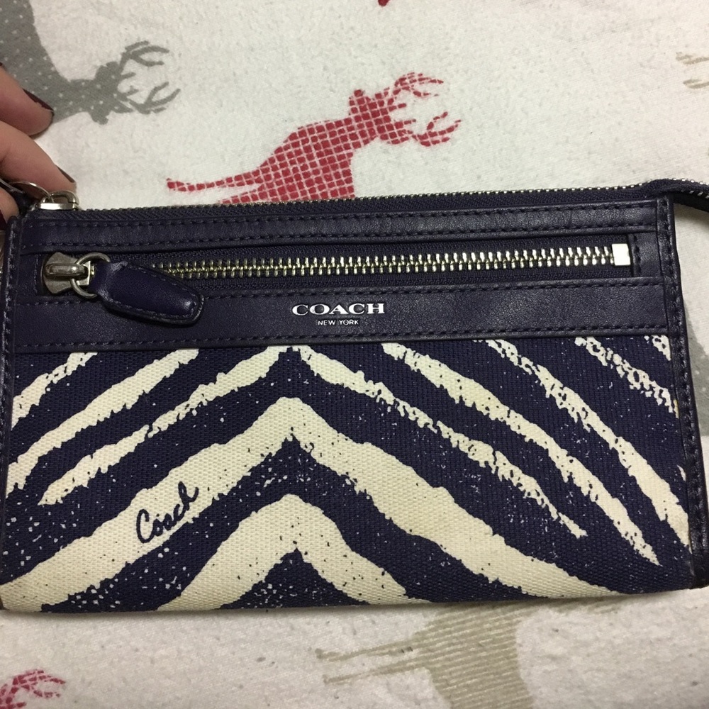 Authentic Coach wristlet
