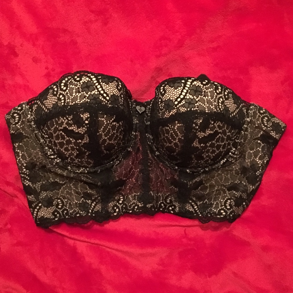❌ON HOLD❌Blackheart bustier bra