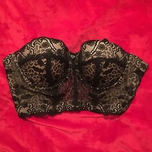 ❌ON HOLD❌Blackheart bustier bra