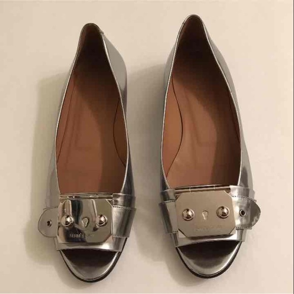 Hermès PHW Buckle Flats Size 7 / 37 - Picture 5 of 7