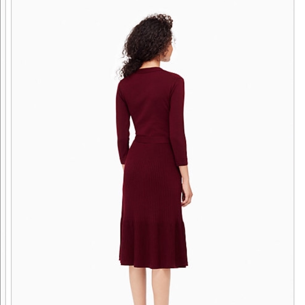 NWT Kate Spade Knit Rib Sweater Dress - Picture 2 of 4