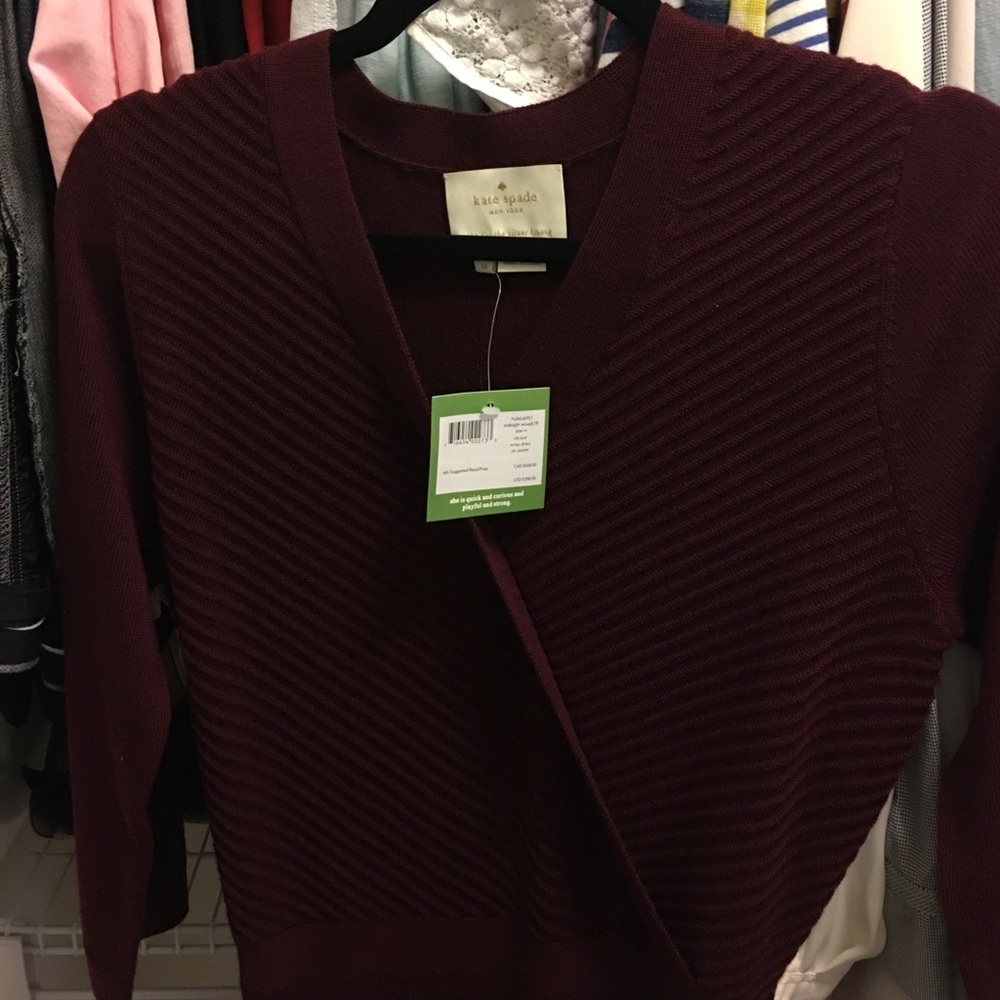 NWT Kate Spade Knit Rib Sweater Dress - Picture 3 of 4