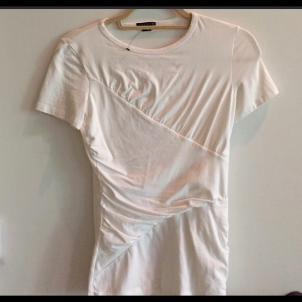 Great White Tee- very flattering fit!