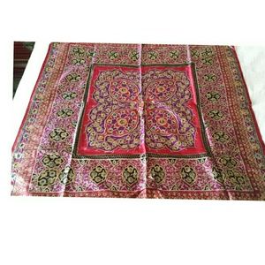 Oscar de la Renta patterned silk scarf NWOT