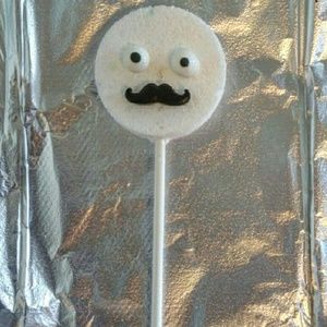 Mustache Lollipop Bathbomb
