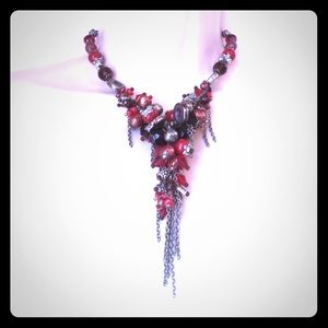 CHICOS CLUSTER STATEMENT NECKLACE