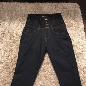 High waisted jeggins