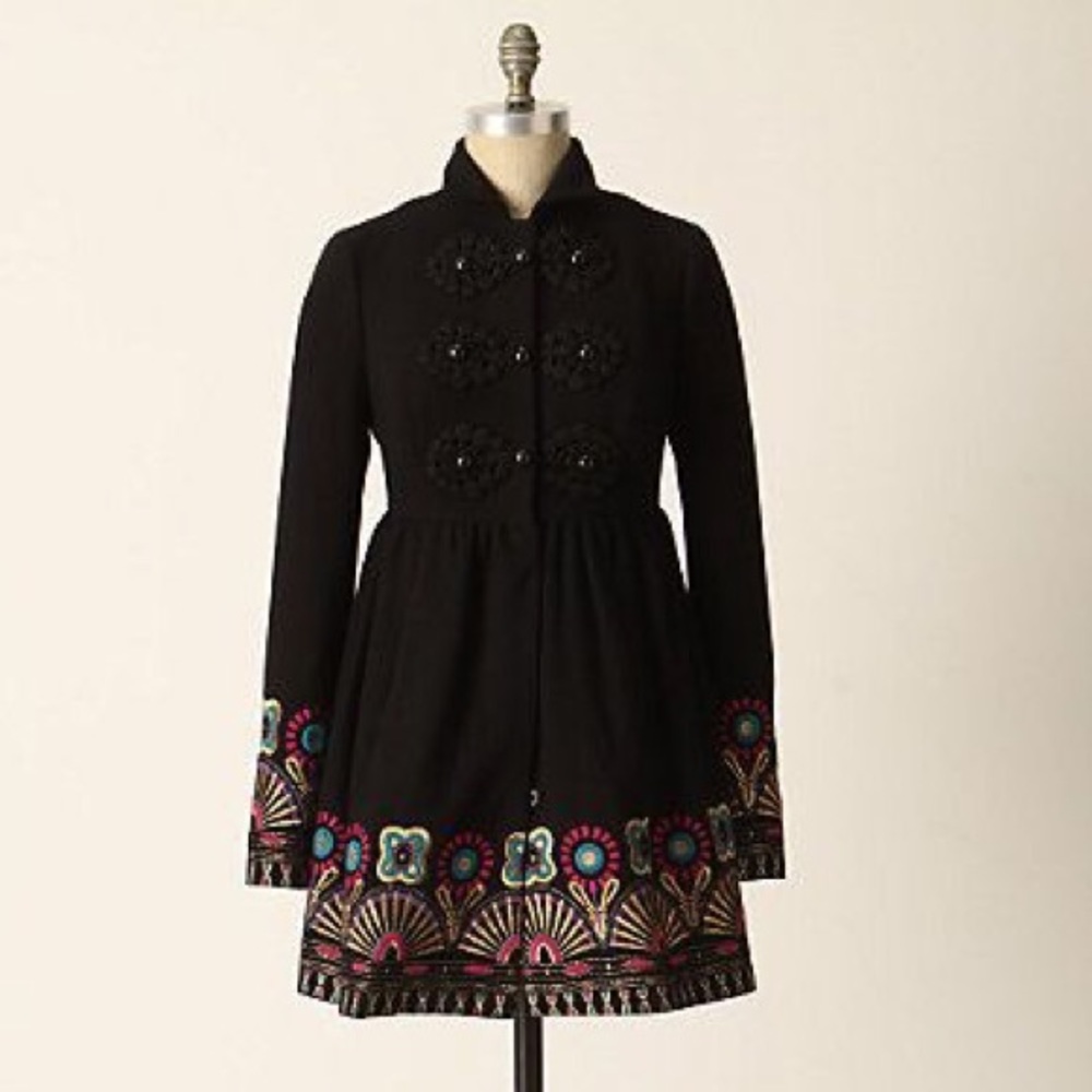 Anthro Through-the-Lens Coat by Tracy Reese 10
