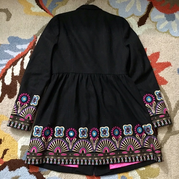 Anthro Through-the-Lens Coat by Tracy Reese 10 - Picture 3 of 5