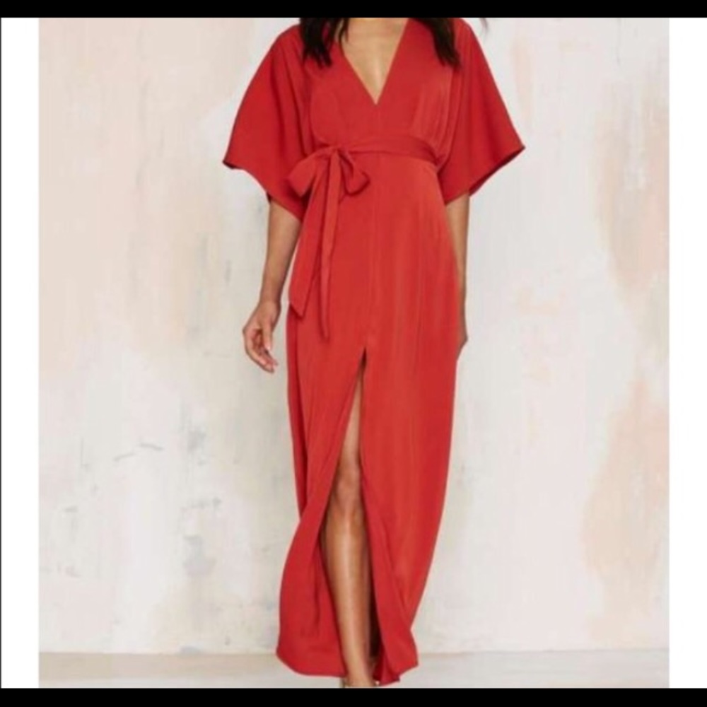 Nasty gal tallulah dress size small