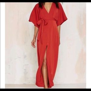 Nasty gal tallulah dress size small