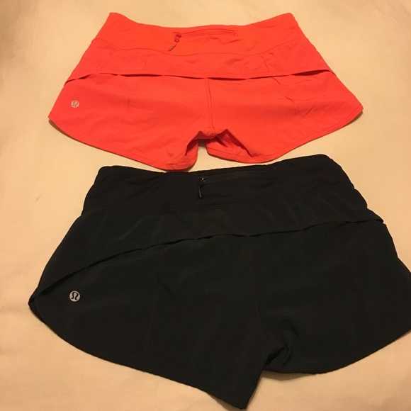 Lululemon speed shorts size 4 - Picture 2 of 4