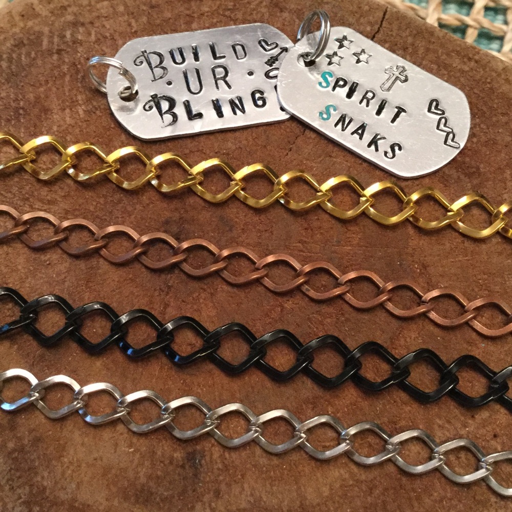 ✨Custom Rhodium Chains✨