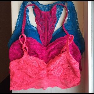 PINK Victoria's Secret Other - Victoria's Secret Bralette Bundle 💙👙