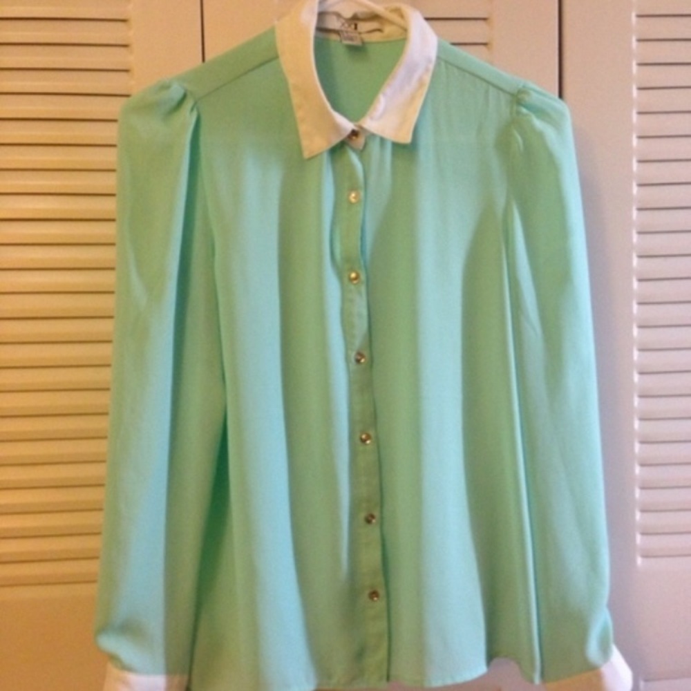 Forever 21 Pastel Blouse