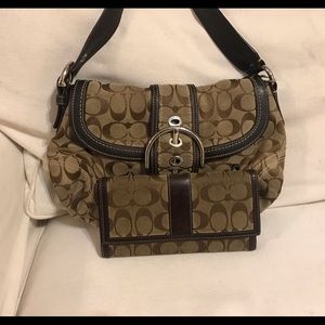 Coach Purse and wallet bundle