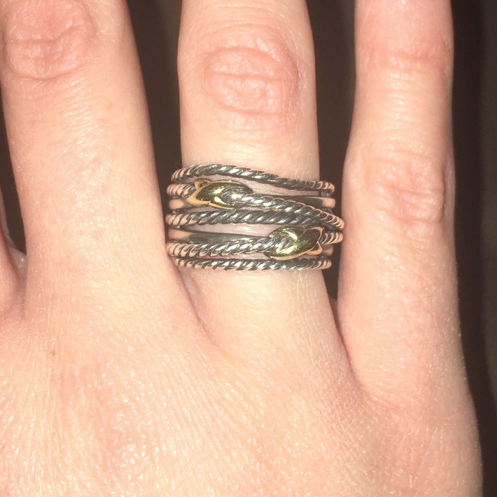 David Yurman Two-Tone Ring