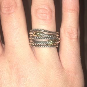 David Yurman Two-Tone Ring