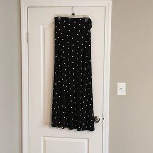 Lularoe polka dot skirt NWOT