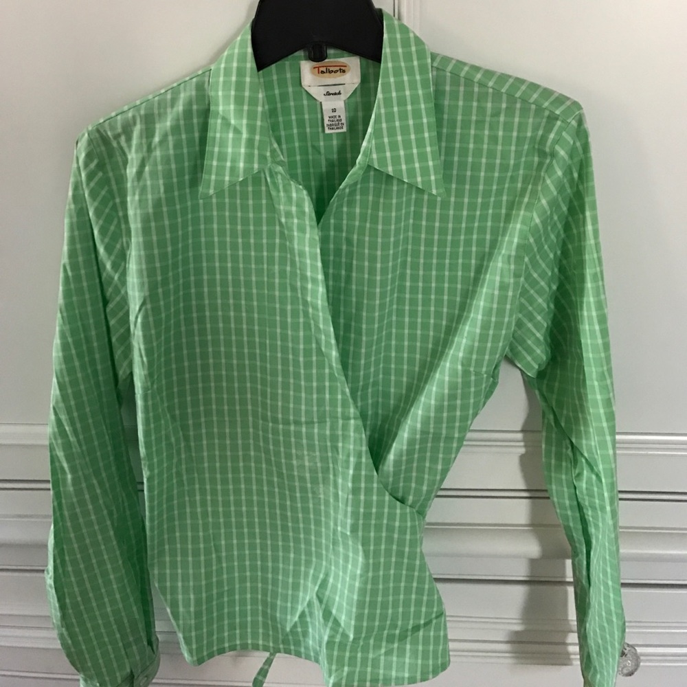 Wrap blouse