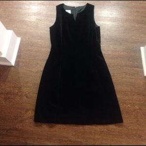Little black dress-velvet, perfect condition.