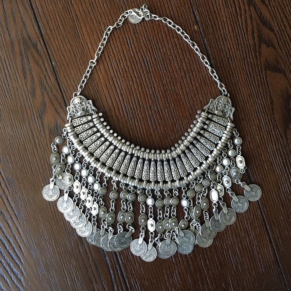Free People Boho Coin Necklace