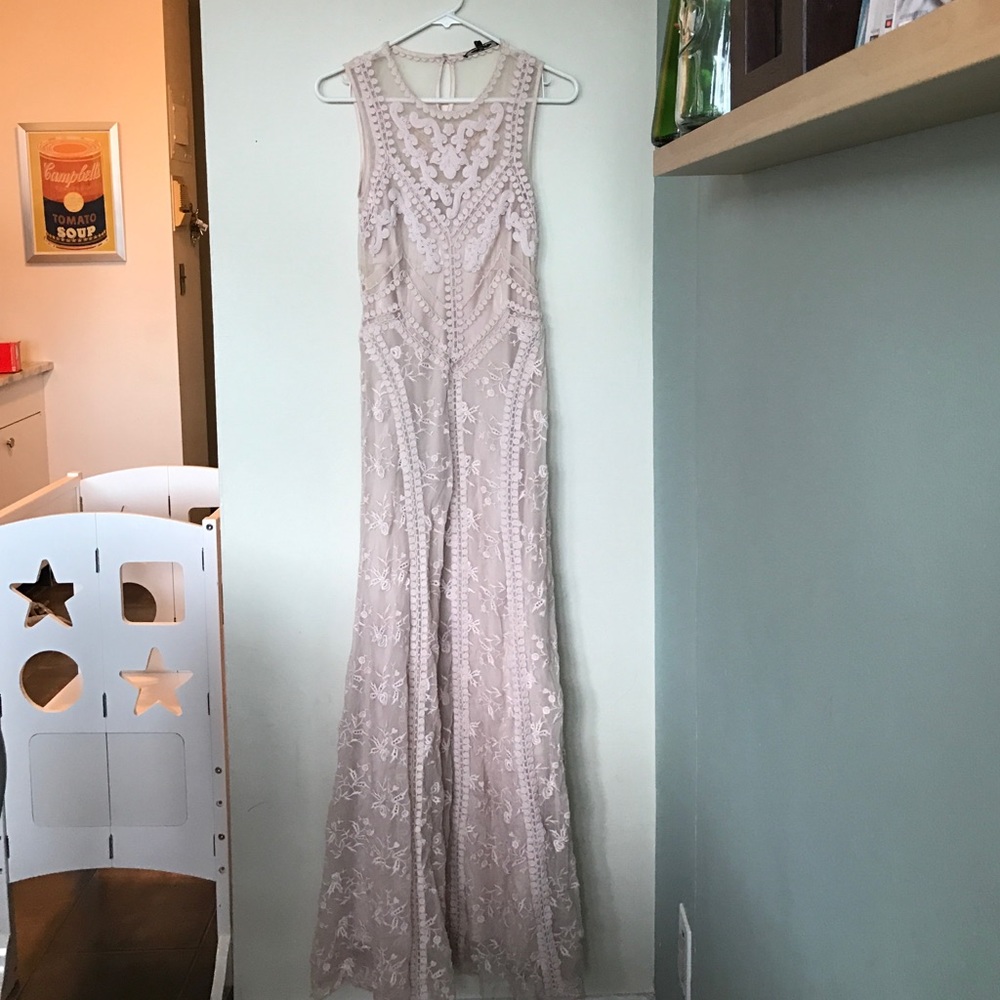 Nanette Lapore Embroidered Gown