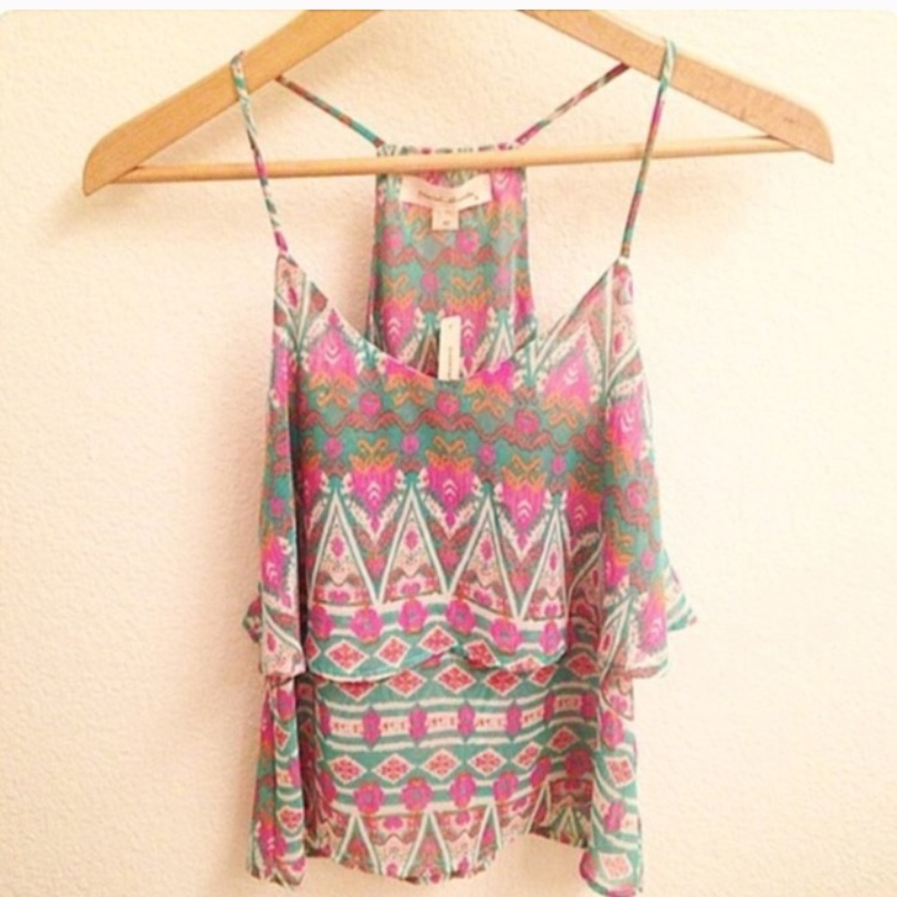Cute and tribal print sexy top