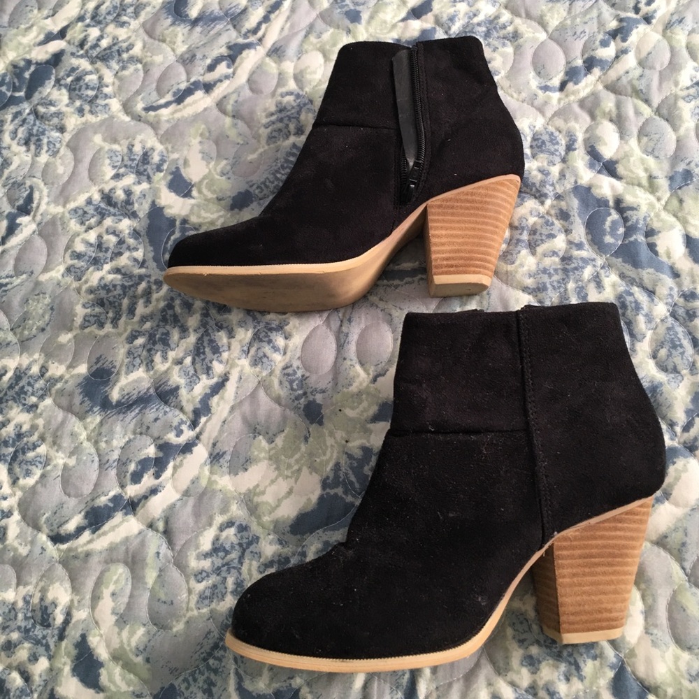 Black booties