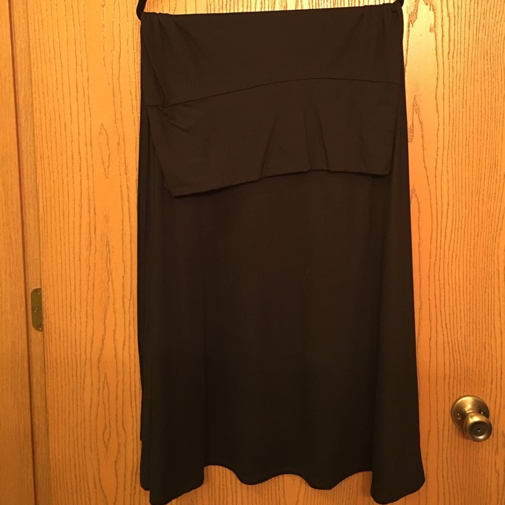 GUC. LuLaRoe Black Maxi skirt