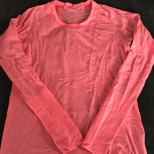 Lululemon Coral long sleeve