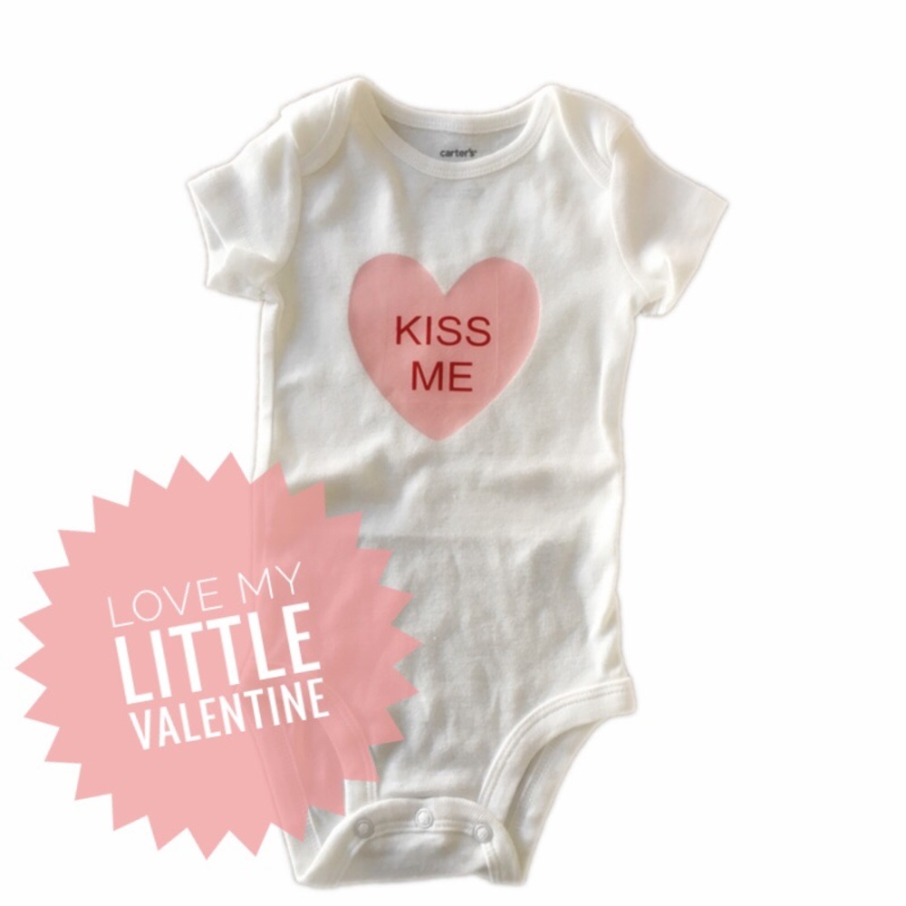 Valentine baby onesie!!