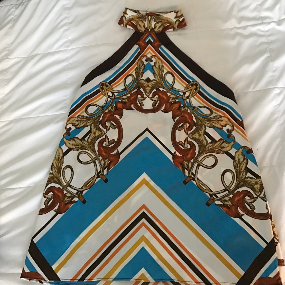 Halter silky top