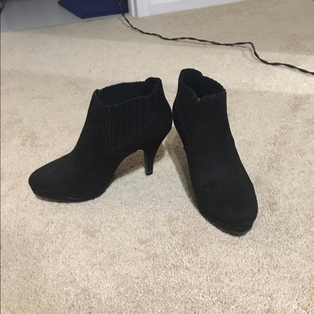 Bootie heels