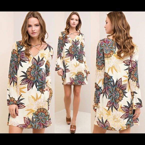 🍋Sophisticated Lemon Shift Dress/Tunic - Picture 3 of 3