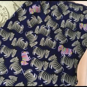 zebra ( unicorn) lularoe leggins NWT OS