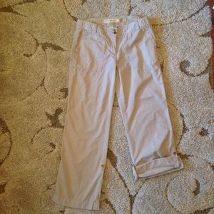Women's J crew khaki chino pants