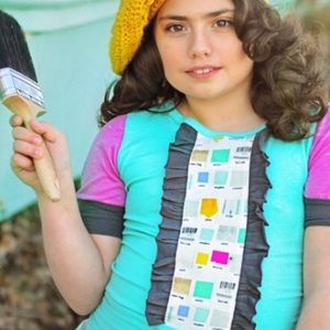 Isadora little artist outfit.