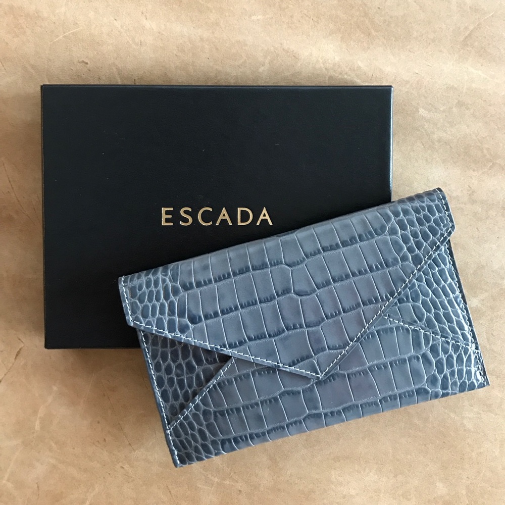 NWOT Escada envelope clutch