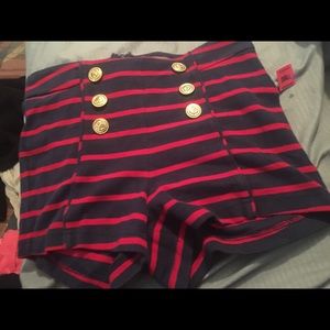 Forever21 Highwaisted sailor shorts