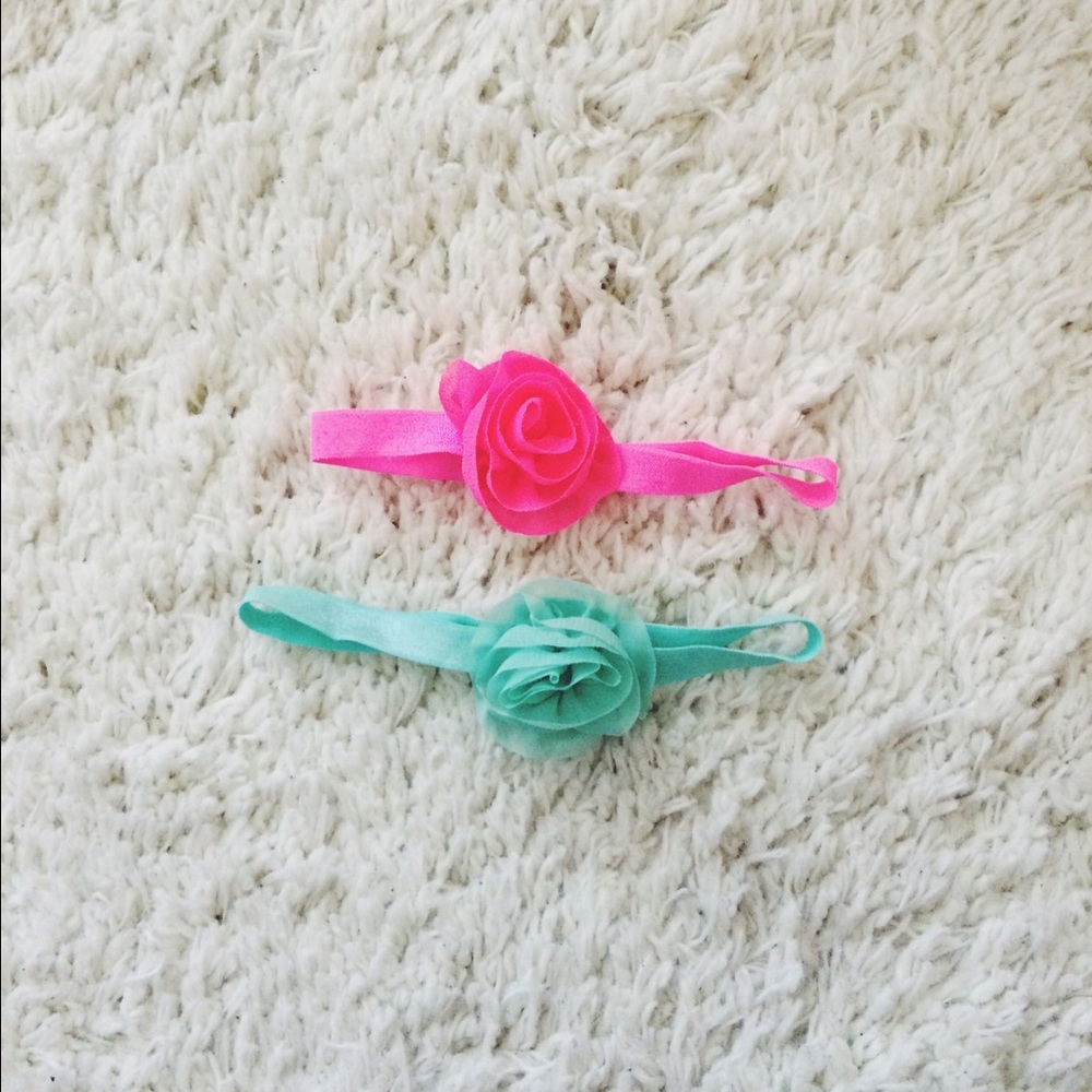 Baby Girl Rosette Headbands