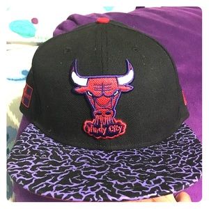 Mens Fitted Hat - Chicago Bulls