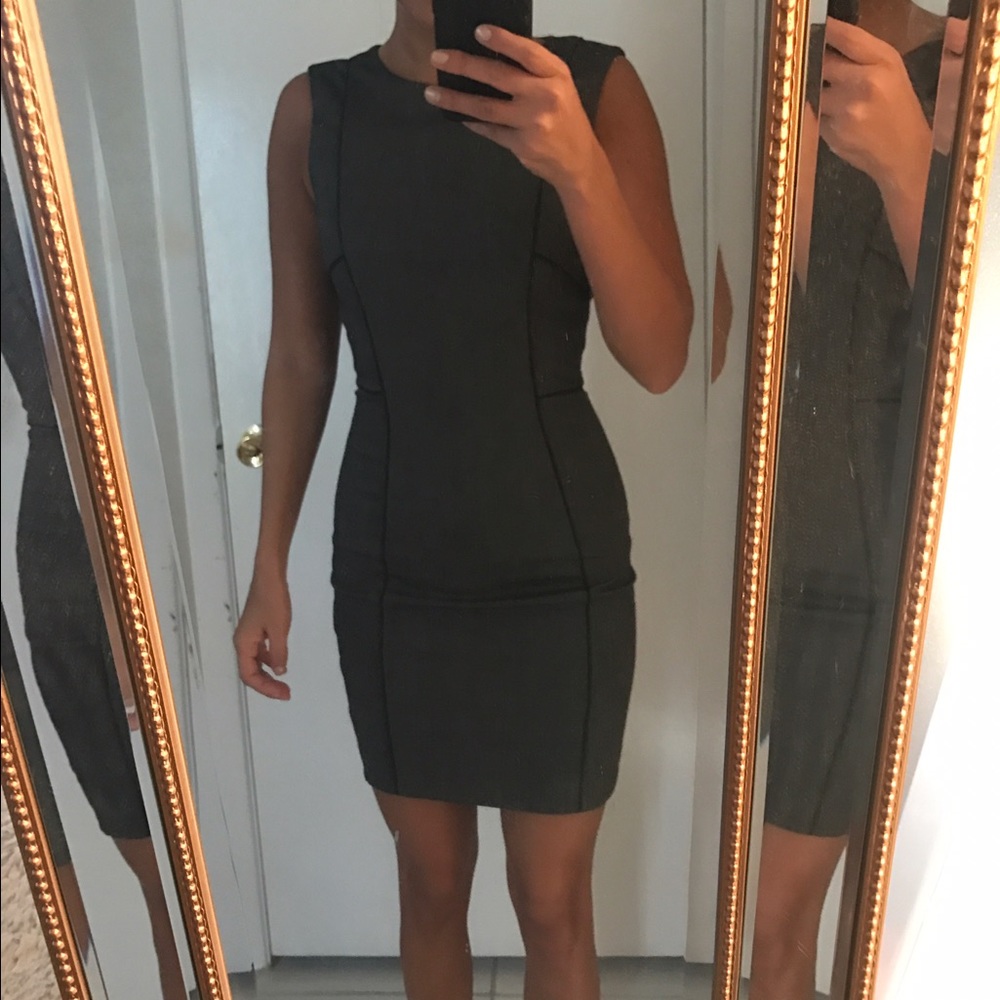 Grey work dress