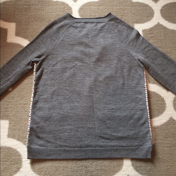 ❌SOLD❌ JCrew Tweed Front Merino Baseball Sweater - Picture 8 of 8