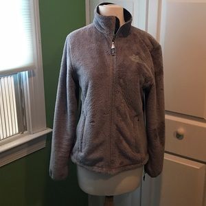 Grey North Face jacket