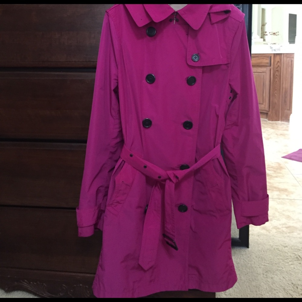 Burberry Britt pink coat