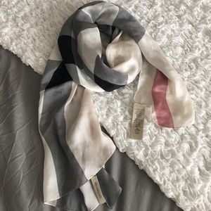 Burberry silk scarf